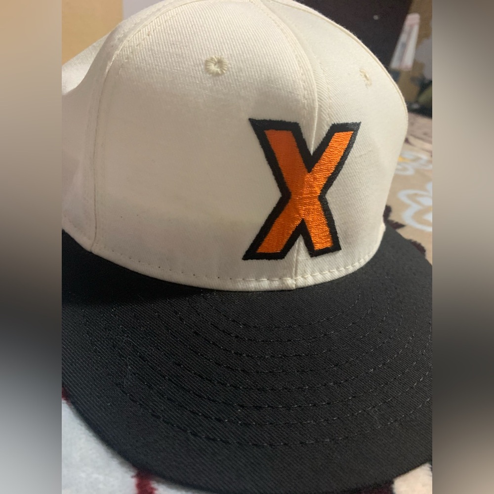 Vintage American Needle Cuban X Giants Negro League Fitted Baseball Hat 7 1/8